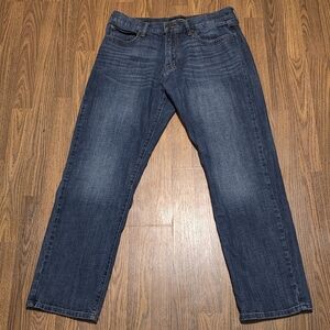 Lucky Brand 221 Original Straight Jeans Mens 36x30 Blue Denim Classic Fit D79
